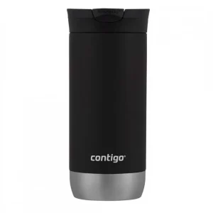 VASO ACERO CONTIGO HURON LICORICE 473 ML