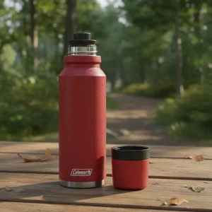 TERMO COLEMAN ACERO INOX MATERO 1200ML 360 HRTG RED