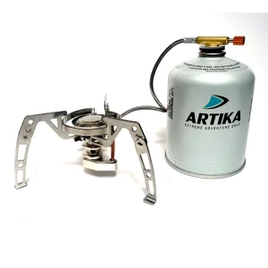 COCINA PORTATIL ARTIKA GAS BUTANO-PROPANO 1.94KW
