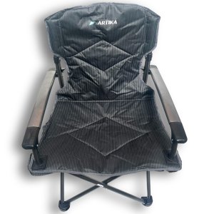 SILLA PLEGABLE ALUMINIO OUTDOOR PLAYA CAMPING CON BOLSILLO ARTIKA