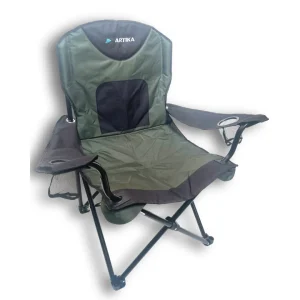 SILLA PLEGABLE OUTDOOR PLAYA CAMPING ARTIKA CON PORTAVASOS HBA-1006